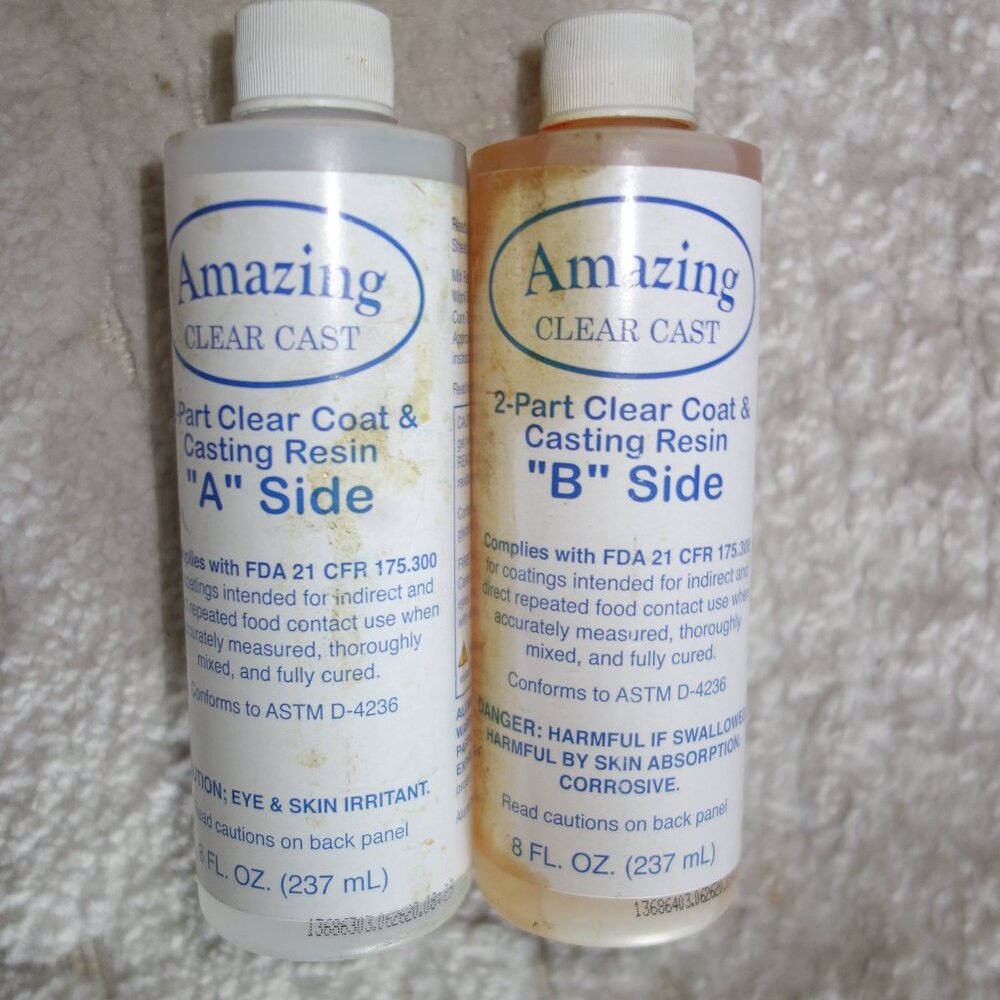 Clear Cast Coating & Casting Resin, High Gloss, 16oz Kit